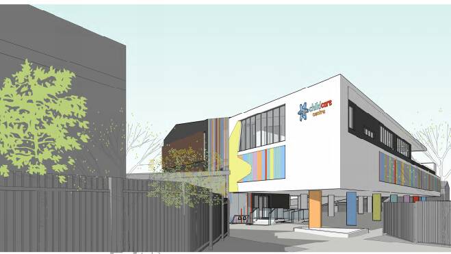 ARTIST'S IMPRESSION: This is how the proposed child care centre in Woonona would look.
