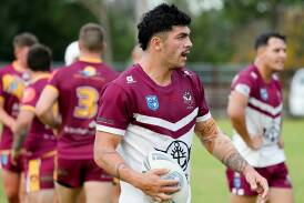 Brad Morkos is loving playing for Albion Park Oak Flats Eagles. Picture by Anna Warr