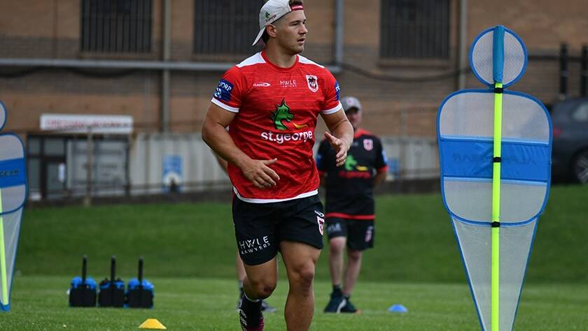 Connor Muhleisen will make his NRL debut off the bench for the St George Illawarra Dragons . Picture supplied by St George Illawarra Dragons
