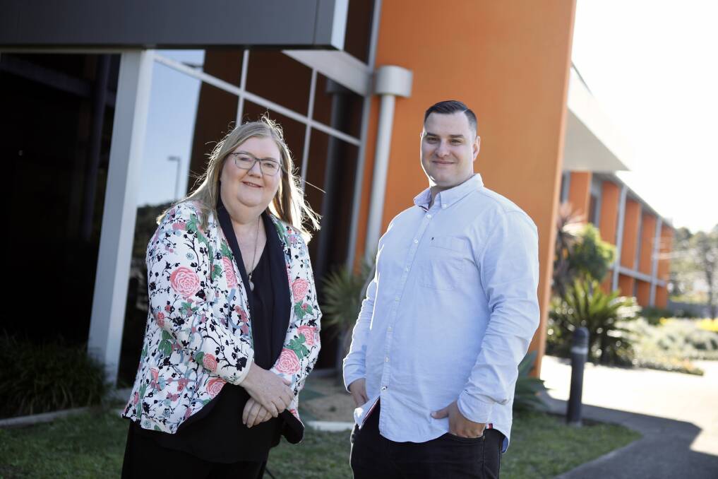 COMING TOGETHER: The Disability Trust CEO Margaret Bowen and KizWish Foundation chair Mitch Henry look forward to their planned merger. Picture: Adam McLean