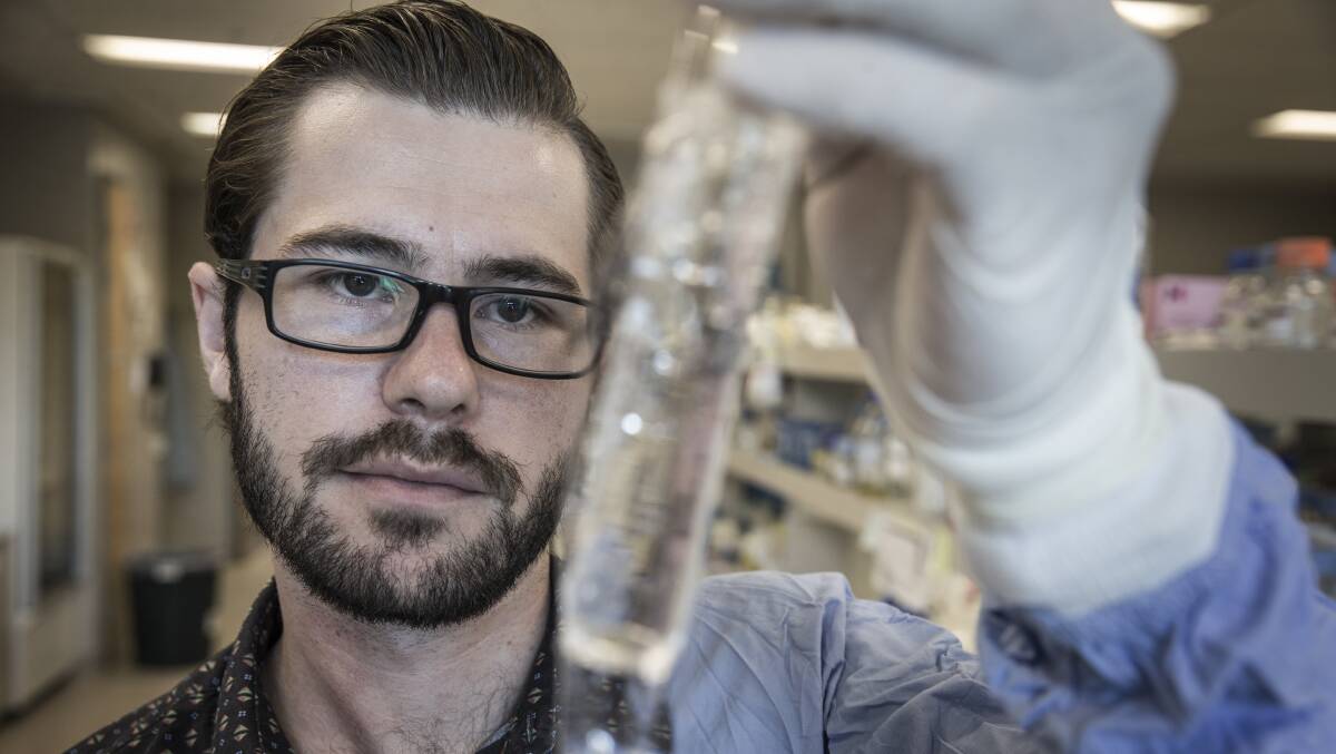 AWARD: UOW' s latest Fulbright Future Scholarship (Postdoctoral) recipient Dr Simon Cook is hoping to expedite development of the next-generation condom.