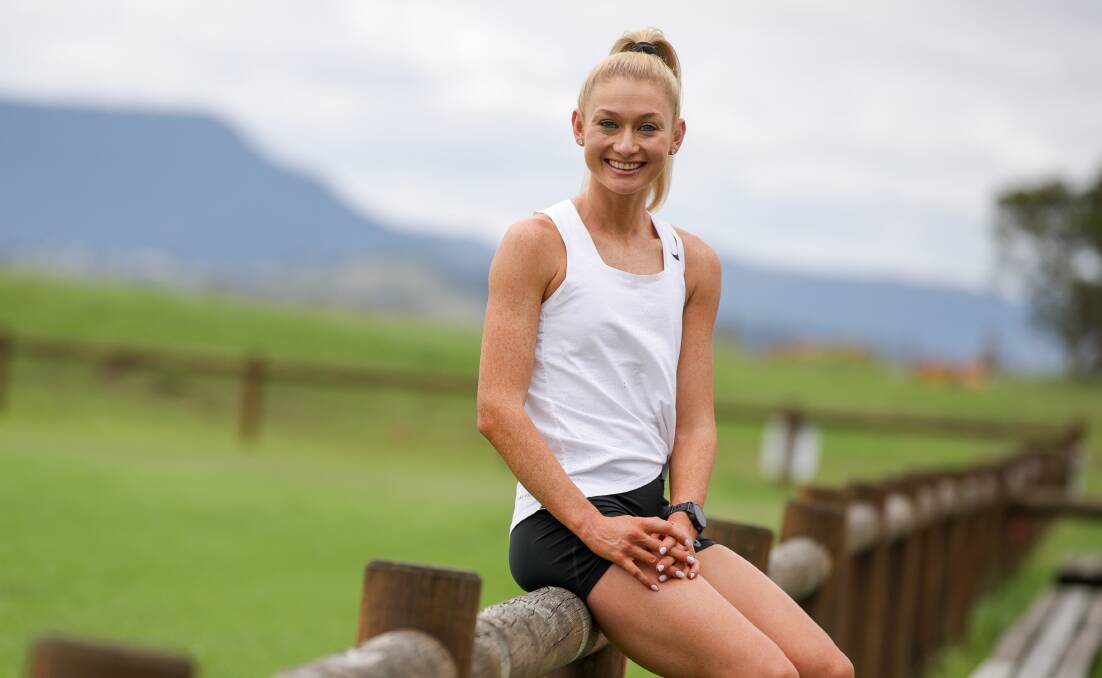 Jessica Hull will be vying for the Australian 3000m Championship at the Sydney Track Classic on Saturday. Picture: Adam McLean