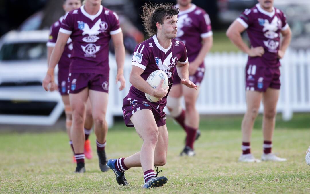 Albion Park-Oak Flats Eagles fullback Jesse Prinsse loves playing for the club. Picture by Adam McLean