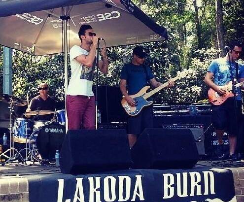 BACK ON TRACK:  Wollongong band Lakoda Burn now has its songs available on Spotify and iTunes. They play Towradgi Bowlo on August 12. Picture: Supplied 