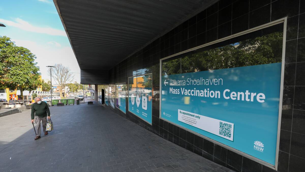SUPER SATURDAY: Wollongong's Mass Vaccination Centre.will host three successive Super Saturday vaccination events. Picture: Adam McLean