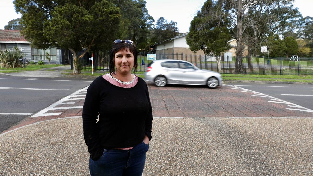 NOTICE OF MOTION: Wollongong councillor Mithra Cox wants the council to develop a pilot project to improve pedestrian safety around schools. Picture: Adam McLean.