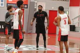 Hawks interim head coach Justin Tatum is using the extended FIBA break to fine-tune his playing rotation ahead of Illawarra's next game on December 3. Picture by Adam McLean