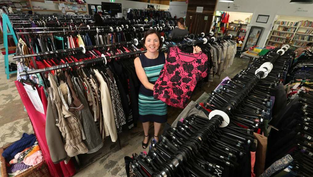 Green Connect general manager Kylie Flament is ecstatic the social enterprise is teaming with UOW to open an op shop with a difference. 