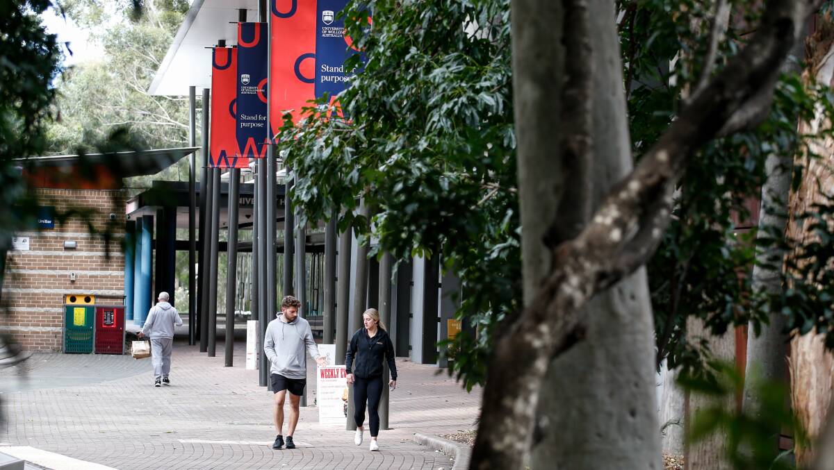 GOOD NEWS: International students are set to return to the University of Wollongong campus as early as this December. Picture: Anna Warr