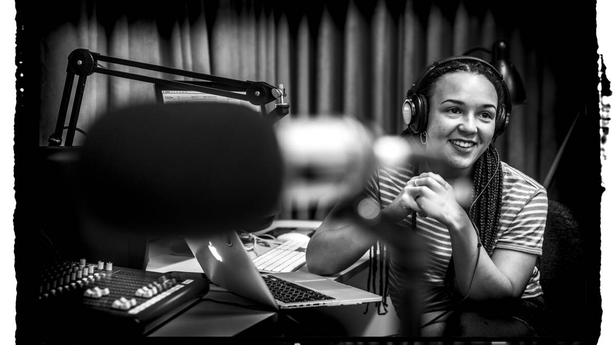 UOW PODCAST: Hannah Laxton-Koonce (pictured) hosts the Can You Tell Me Why? Surprising Answers To Difficult Questions (CYTMW) podcast with William Verity. Picture: Paul Jones