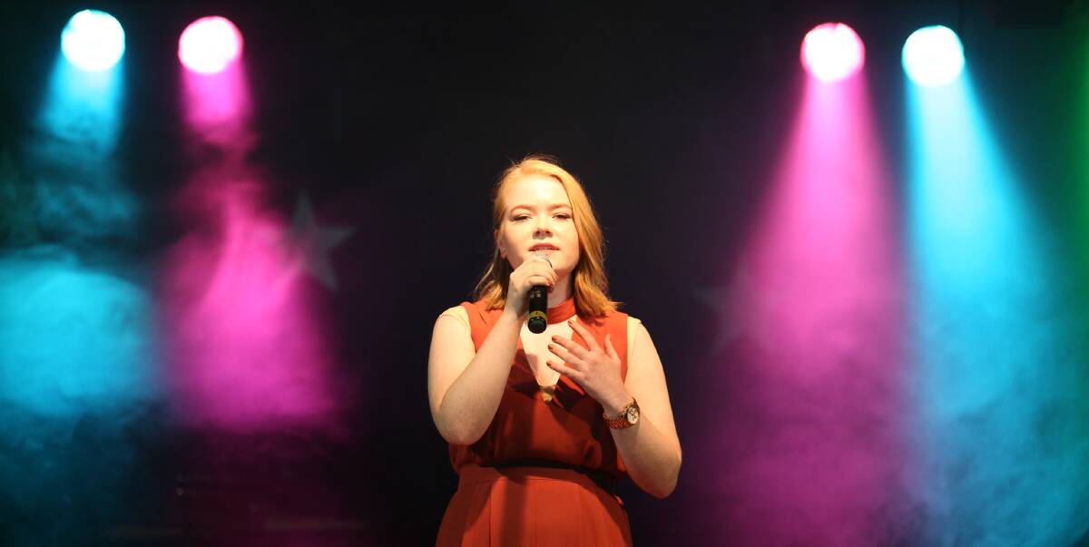 STAR: Woonona singer Molly Stewart won the Sydney Eisteddfod senior singer of the year title on September 13. The 15-year-old also won the junior title in 2015. Picture: WinkiPop Media