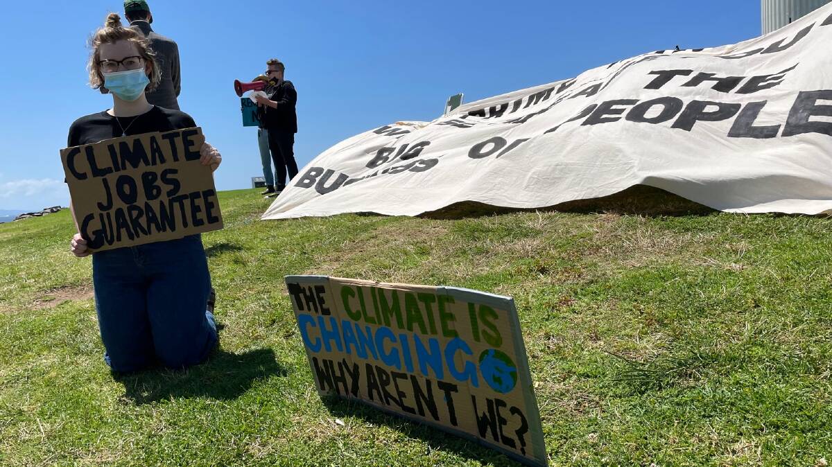 ACTION TIME: Tomorrow Movement Wollongong leader Maneesha Todd says the government must act urgently on climate change. 
