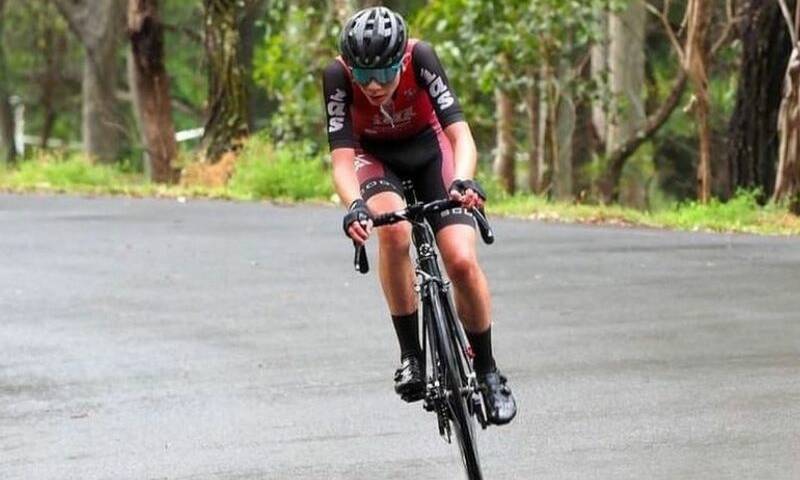 Gerringong rider Curtis Tkulja won the elite scratch event at the Illawarra NSW Open at Unanderra velodrome on January 21.