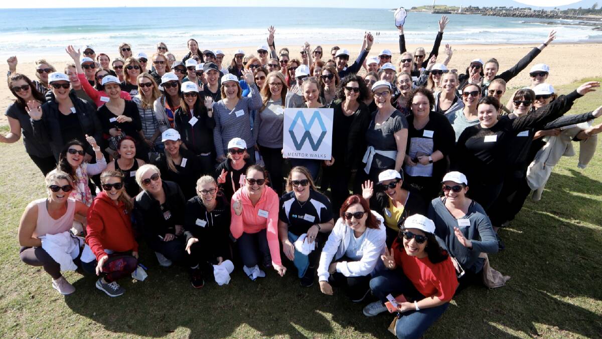 Wollongong Mentor Walks connecting female leaders and professionals