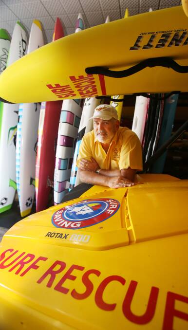LIFE MEMBER: Bulli Surf Life Saving Club surf sports director Keith Caldwell has been named a life member of Surf Life Saving NSW. Picture: Robert Peet.