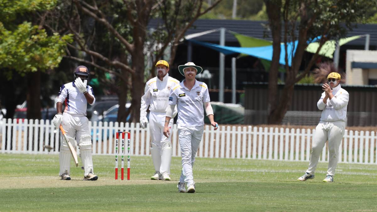 South African cricket tragic Johandre Barnard is living his best life playing cricket for the Helensburgh District Cricket Club. Picture: Robert Peet