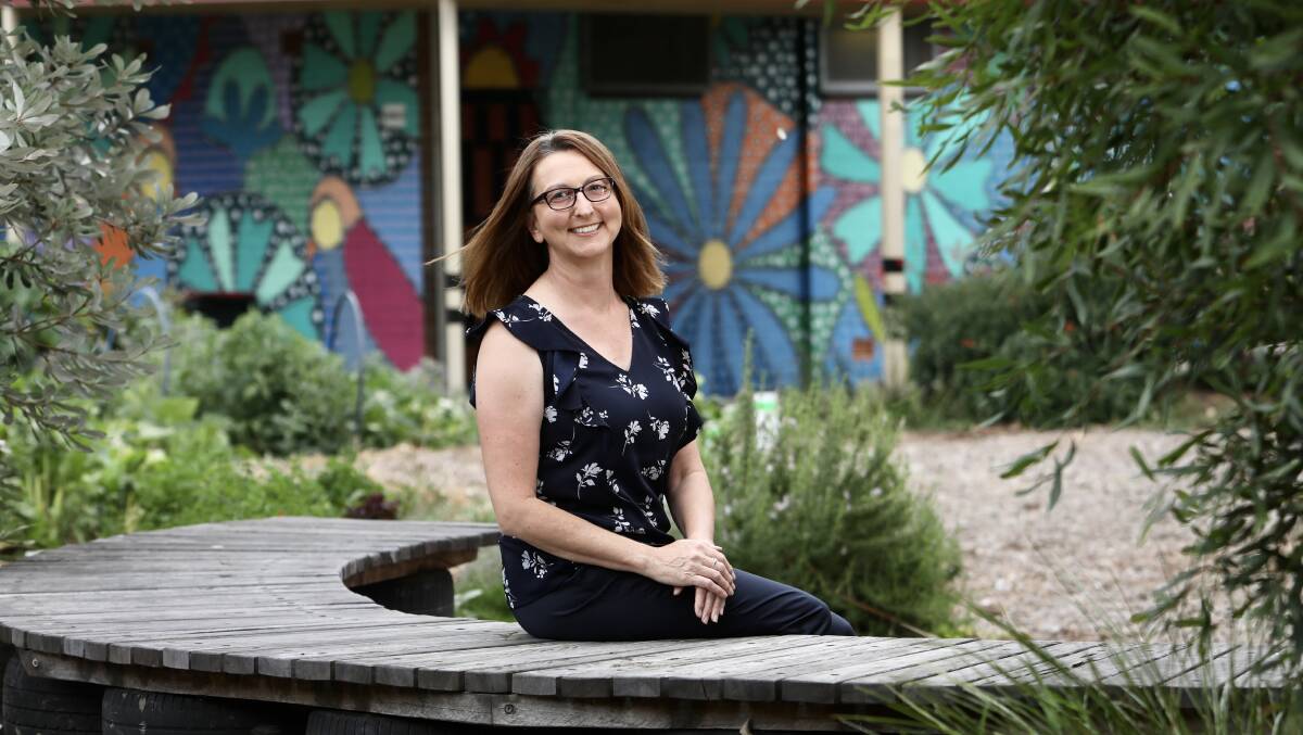 NEW GUIDELINES: Tarrawanna Public School teacher Delphine McLachlan welcomes the new COVID-safe guidelines. Picture: Adam McLean.