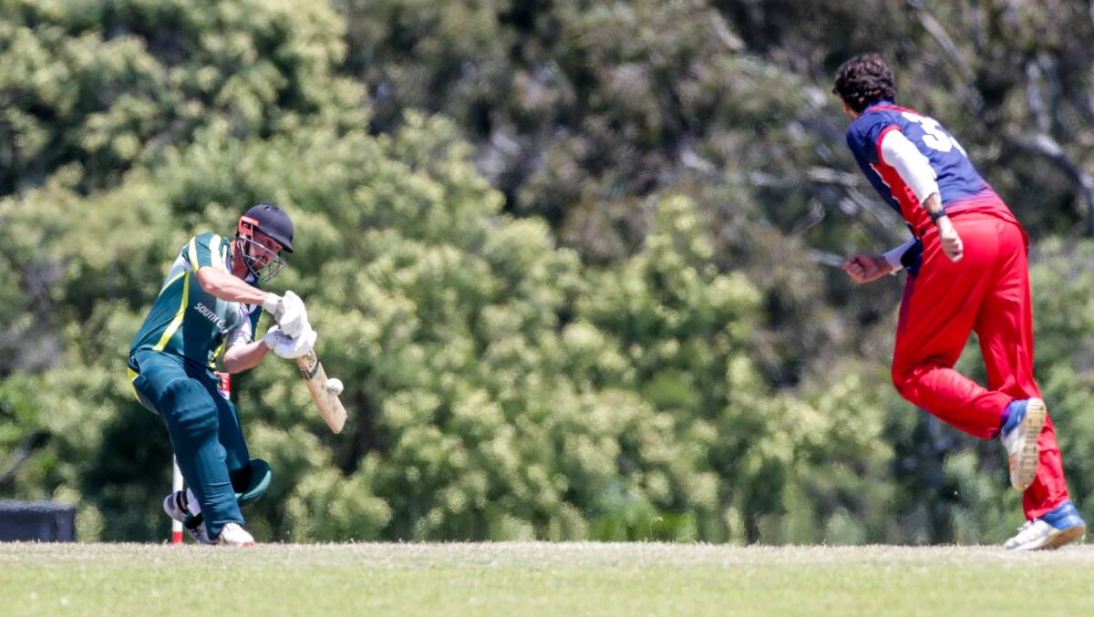 South Coast batsman Brett Gilly was one of his team's best in the win over Illawarra. Picture: Adam Mclean