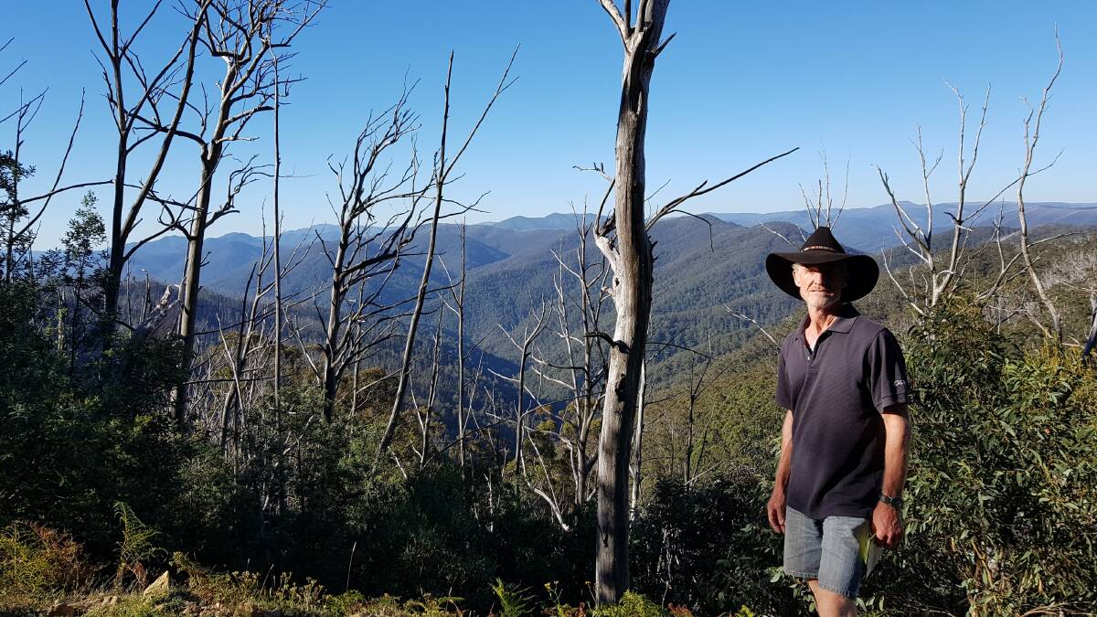 GET OUT THERE: Gregory Webb, better known as Webby, has made a YouTube channel called The Webby Walks where he shares some of the region's best walking tracks, and his tips on health and fitness. Photo: contributed. 