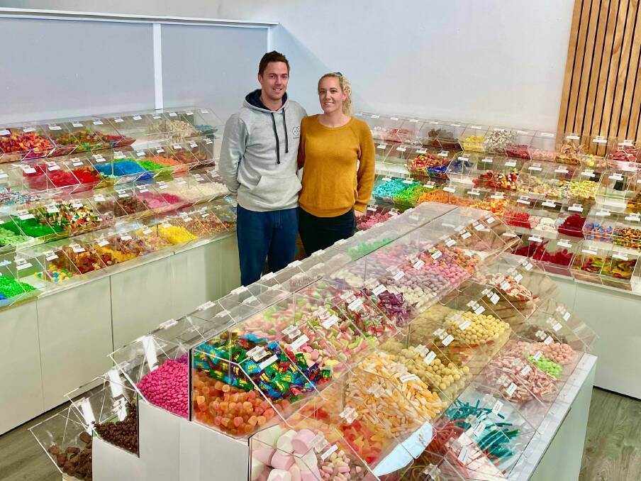 Adam and Sally-Anne Diver are bringing back fun and nostalgia with Lolly Kingdom in Ulladulla. Photo supplied. 