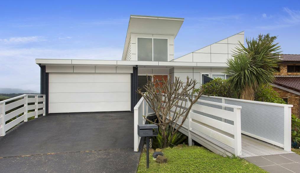 Pro-surfer Sally Fitzgibbons recently sold her Minnamurra home for $1.1 million - more than twice the price she paid for it six years ago. She threw in a new surfboard for the new owners, with the sale. Picture: Justin Regan
