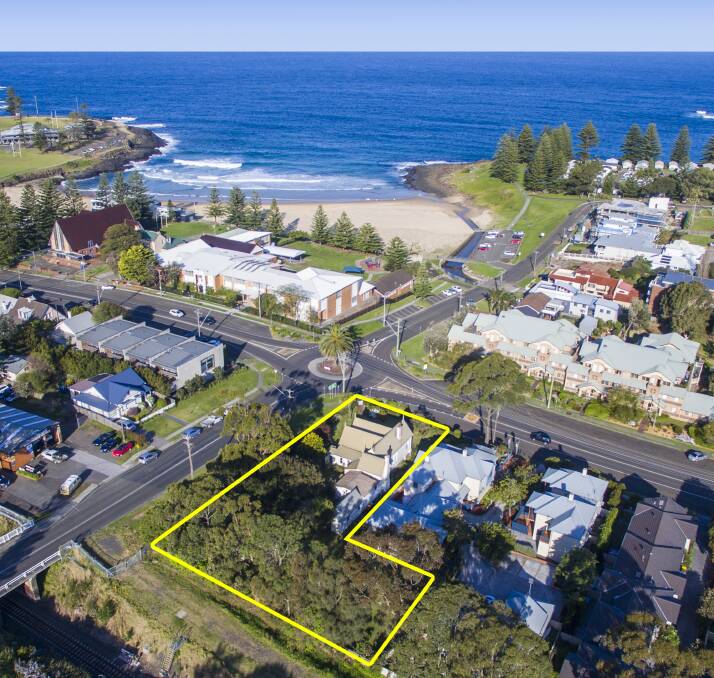 BEACHSIDE MANOR: Kiama's 'Illadee' is located on a huge block in central Kiama and less than 200 metres from the beach.