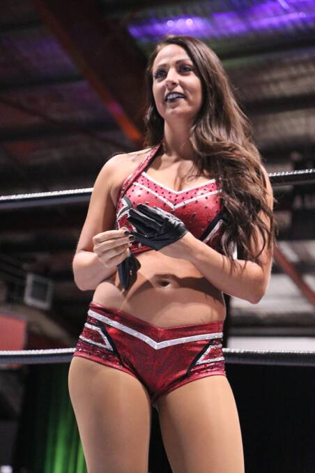 Tenille Dashwood at Saturday's show. Picture: Robert Gruevski/Snap Your Neck Photography 