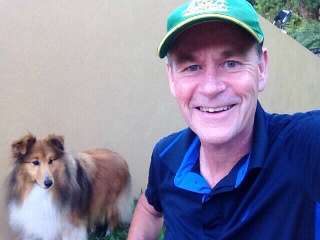 LIFESTYLE: Brett Souter, 57, has been house and pet sitting for more than a decade. He often stays in places throughout the Illawarra. Picture: Supplied