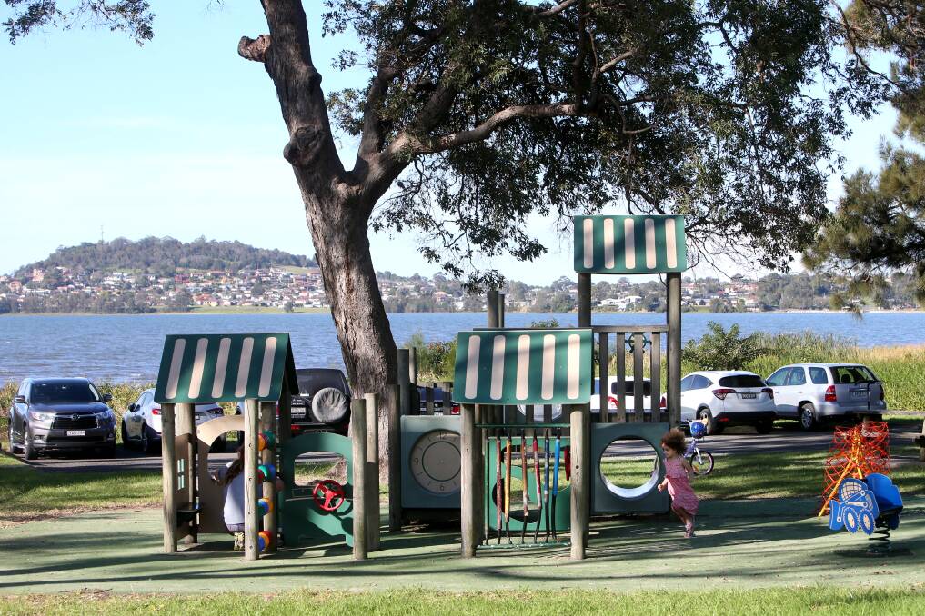 Not up to scratch: Residents have aired their frustration about the inadequate playground equipment at Oak Flats parks. Picture: Sylvia Liber