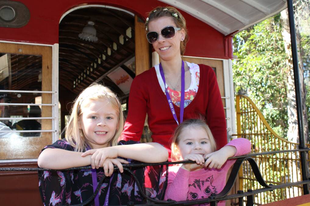 Albion Park mother Sue Phillips with daughters Amyla, three, and Zaya, six. Picture: Supplied