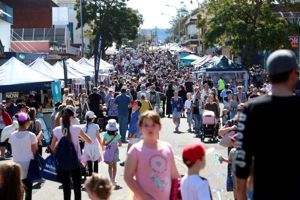 POPULAR: Action from the 2018 Spring Into Corrimal event. The festival, now in its 38th year and presented by the Corrimal Chamber of Commerce, will run from 9am to 4pm on Sunday. Picture: Sylvia Liber