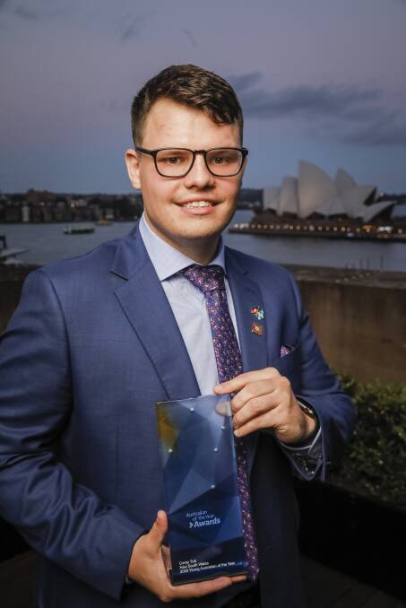 RECIPIENT: The NSW Young Australian of the Year is Corey Tutt. The indigenous mentor and fundraiser was announced as the winner this week. Picture: Salty Dingo