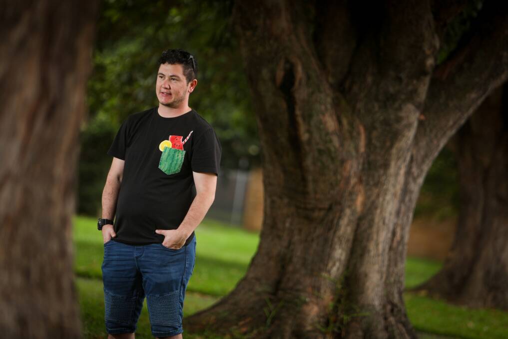 HOUSING PROGRAM: For nearly three years, Wollongong man Jamie Flack, 25, has been receiving Rent Choice Youth assistance. Picture: Adam McLean