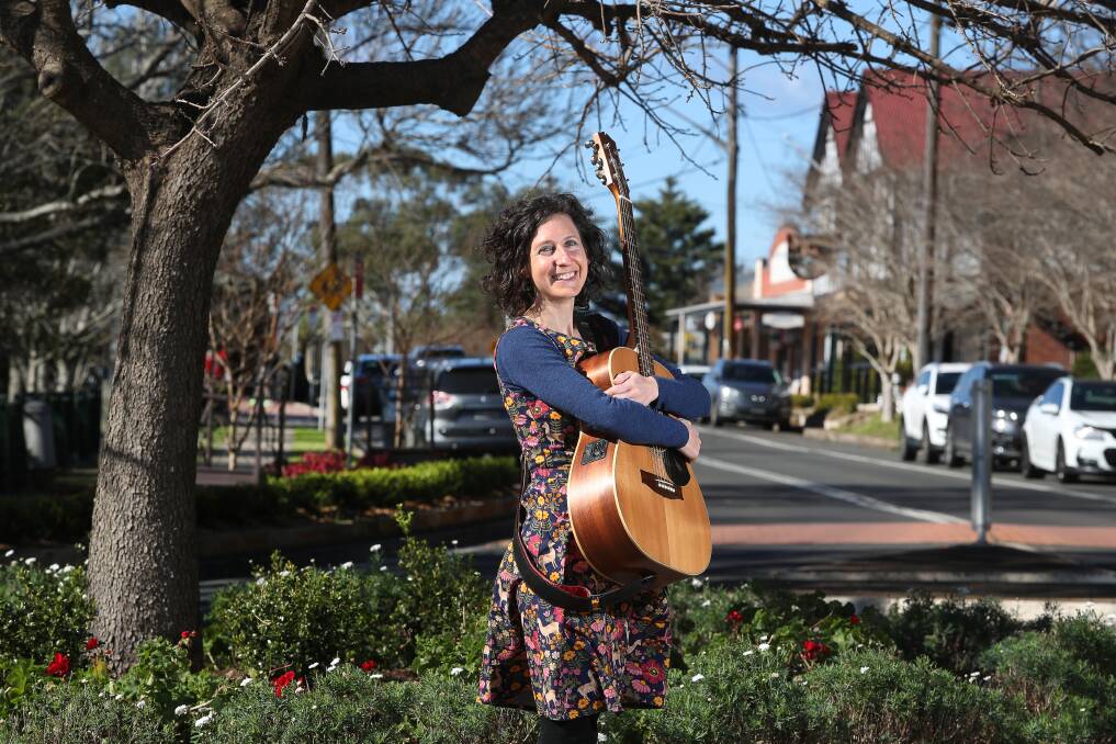 MUSICAL: Musician Mem Davis, pictured in Jamberoo ahead of this weekend's boutique festival. Picture: Robert Peet