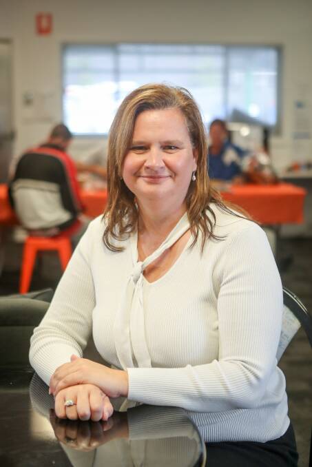 Mandy Booker, manager of Wollongong Emergency Family Housing and Wollongong Homeless Hub. Picture: Adam McLean