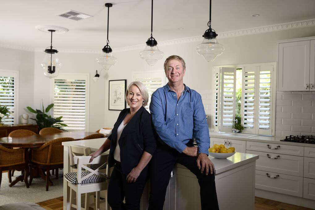 OFFERING HELP: Steve Burke and Suzanne Burke have written 'Nail Your Renovation Without Being Screwed', a guide on the do's and don'ts of home renovations. 