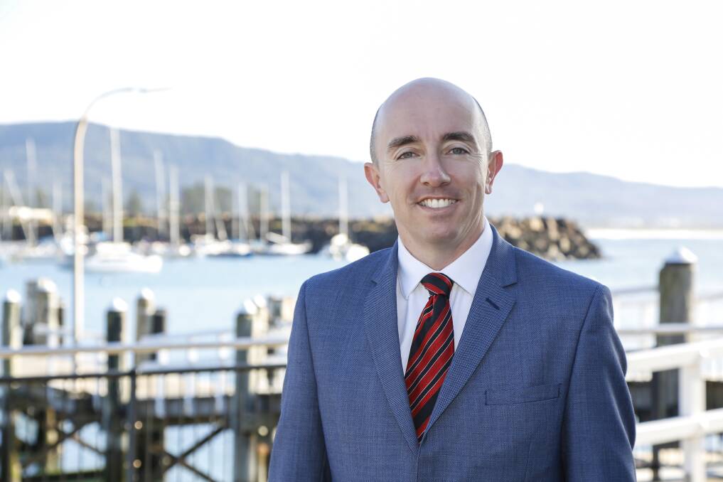 Daniel Hastings, director of residential sales and head auctioneer at MMJ Wollongong. 