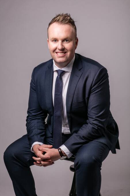 RECOGNISED: Jeremy Hodder, co-principal of Belle Property Illawarra is among the finalists for the Real Estate Business Awards 2018. Picture: Supplied