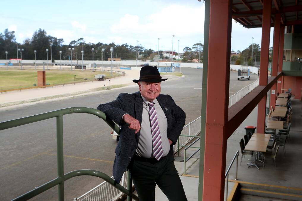 SEEKING FEEDBACK: Wollongong Lord Mayor Gordon Bradbery at Bulli Showground on Tuesday. Council is working on a long-term plan for the Showground Precinct. Picture: Sylvia Liber