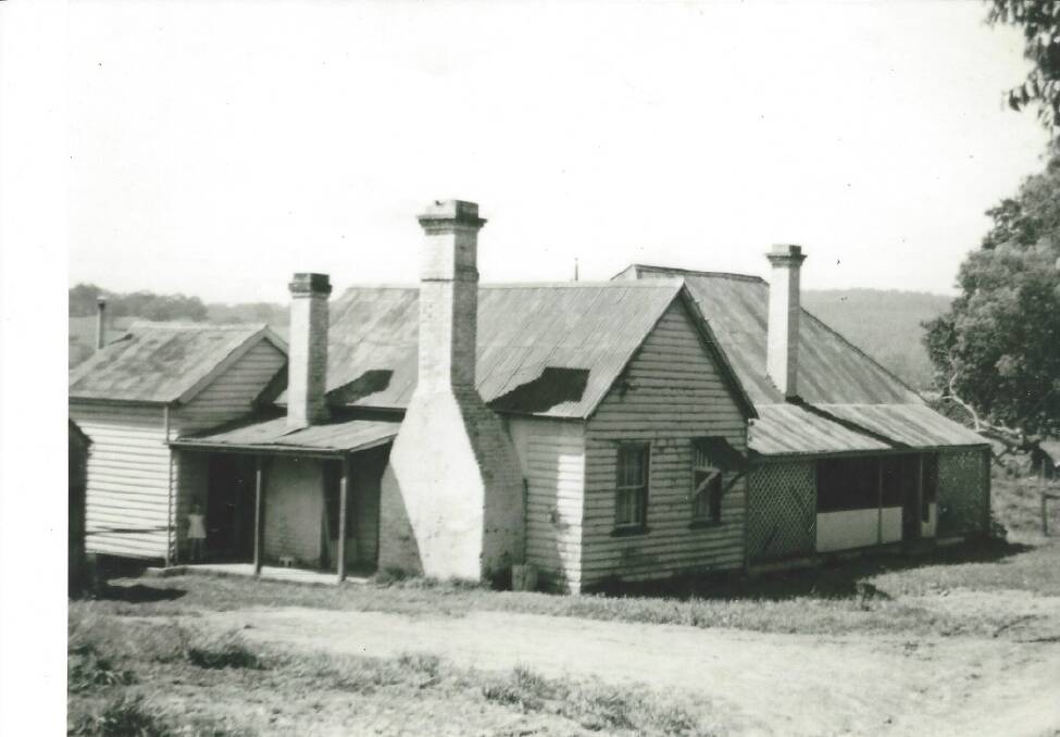 The home circa the 1950s. 