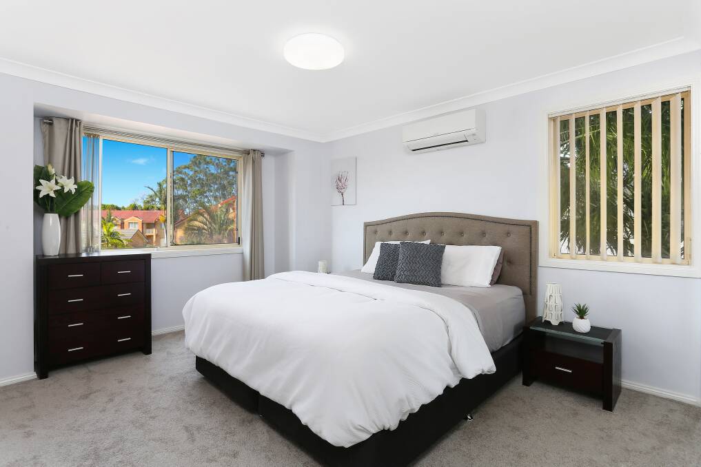 ON THE MARKET: This two-bedroom townhouse at 6/39 Collaery Road, Russell Vale has a price guide of $550,000 to $595,000. For more images of this property, visit our website. Picture: Supplied