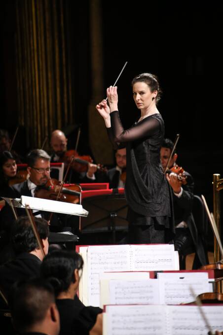 FUNDRAISER: Wollongong-born conductor Jennifer Condon will take part in the bushfire benefit concerts at the Wollongong Town Hall on February 29 and March 1. Picture: Leonardo Cortés 