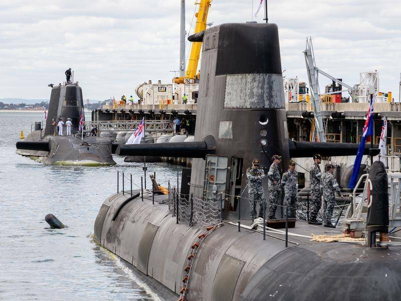 The government has proposed Brisbane, Newcastle or Port Kembla for a new base for submarines.
