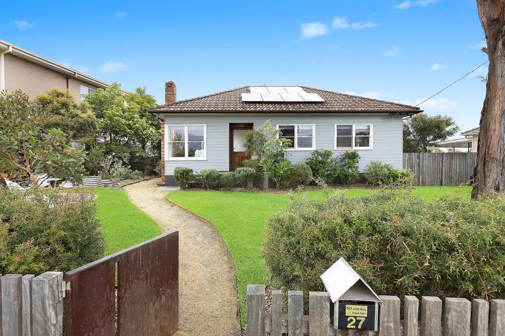 SOLD: One hard-fought auction on the weekend was 27 O'Brien Street, Bulli, which went under the hammer on Saturday. It sold for $1,950,000. Picture: Supplied