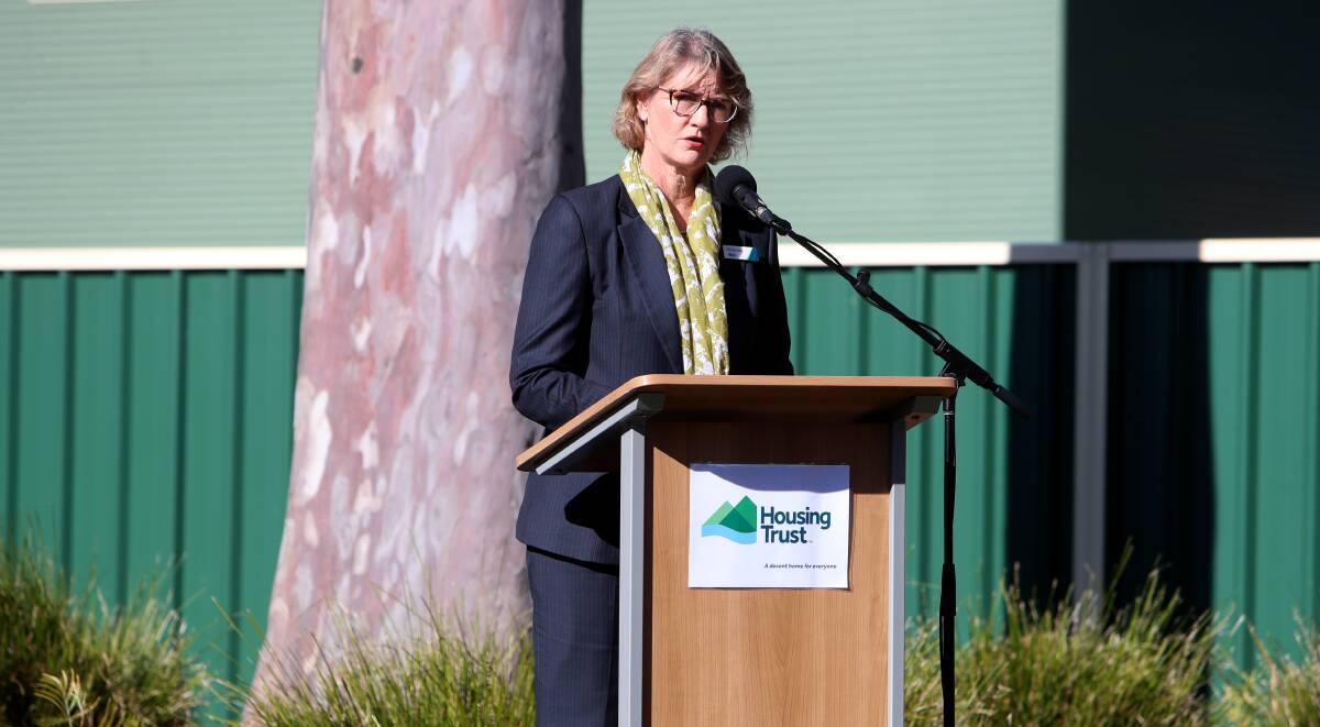 APPEAL: Housing Trust CEO Michele Adair. The Trust has formed a not-for-profit consortium with Wollongong Emergency Family Housing and CatholicCare. 