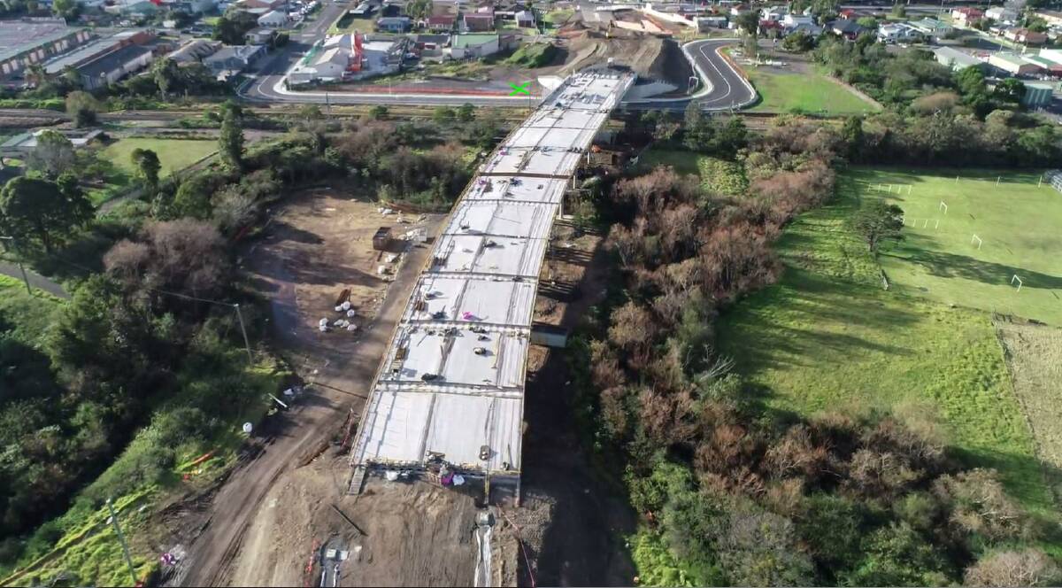 HAVE YOUR SAY: Wollongong City Council is calling for suggestions for naming the new main bridge in the Fowlers Road to Fairwater Drive link. Picture: Supplied