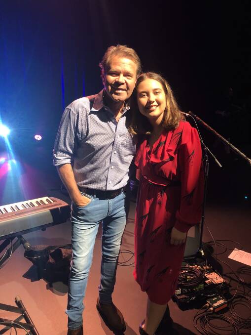 Troy Cassar-Daley and daughter Jem. 