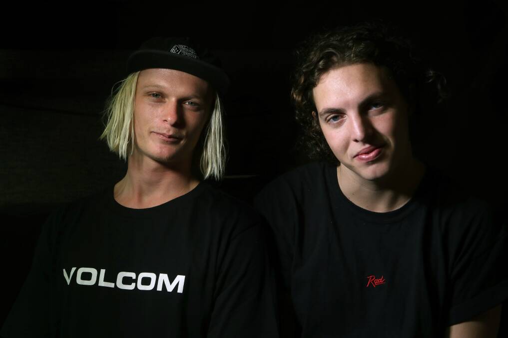 BENEFIT SHOW: Windang duo Hockey Dad (Billy Fleming and Zach Stephenson) will be performing at the upcoming bushfire fundraiser in the Illawarra. Picture: Sylvia Liber