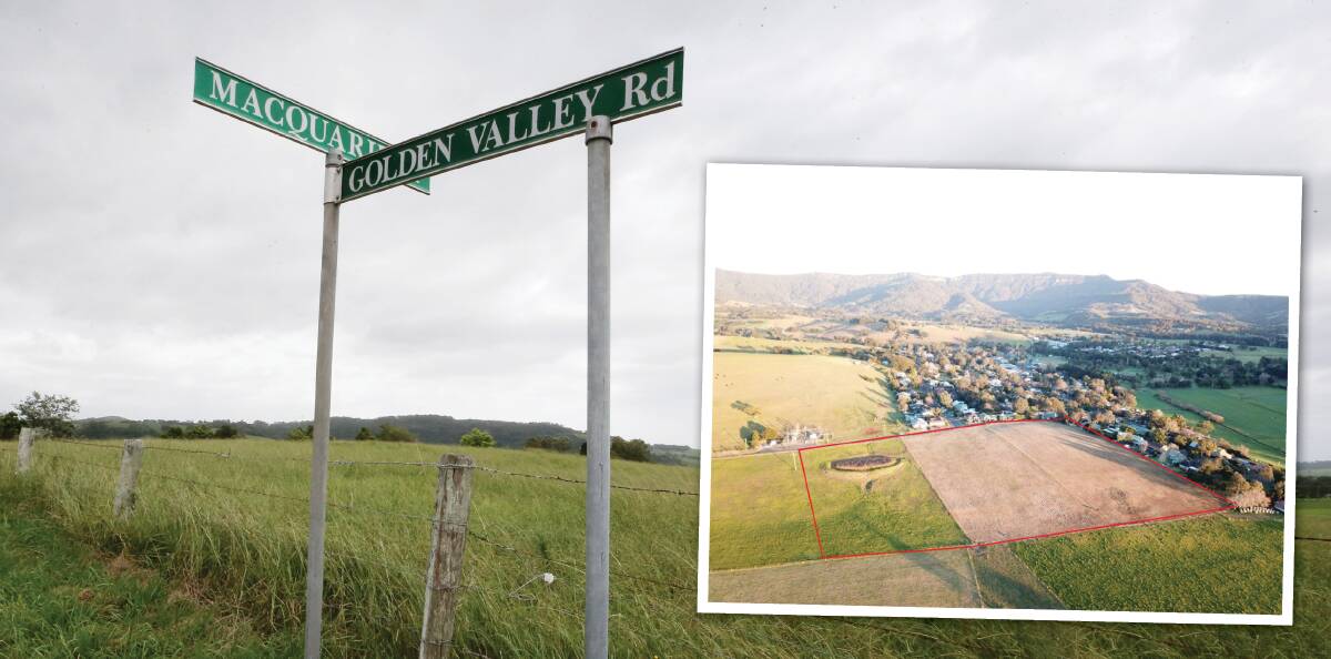 PROJECT: The proposed subdivision, which is located on Golden Valley Road, follows a rezoning of the land. Pictures: Robert Peet, Supplied