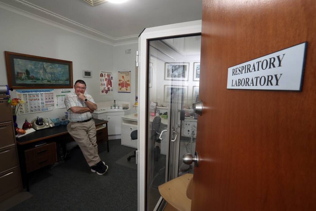 RETIRED: Dr Christopher Dunn began his career in Wollongong as a registrar in 1970, before later relocating from Sydney to the Illawarra to establish a private practice. Picture: Robert Peet